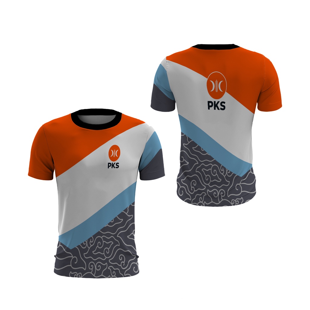 Utamamedia - PKS Party Theme เสื้อยืดแขนสั้นผู้ชายพิมพ์ลาย O-คอ