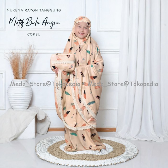 MEDZ STORE เสื้อผ้าเสื้อผ้าสําหรับเด็กพร้อมกาว, ลูกไม้ถัก, ฟรีกระเป๋า - COKSU, สง่างาม, น่ารัก, แนวโ