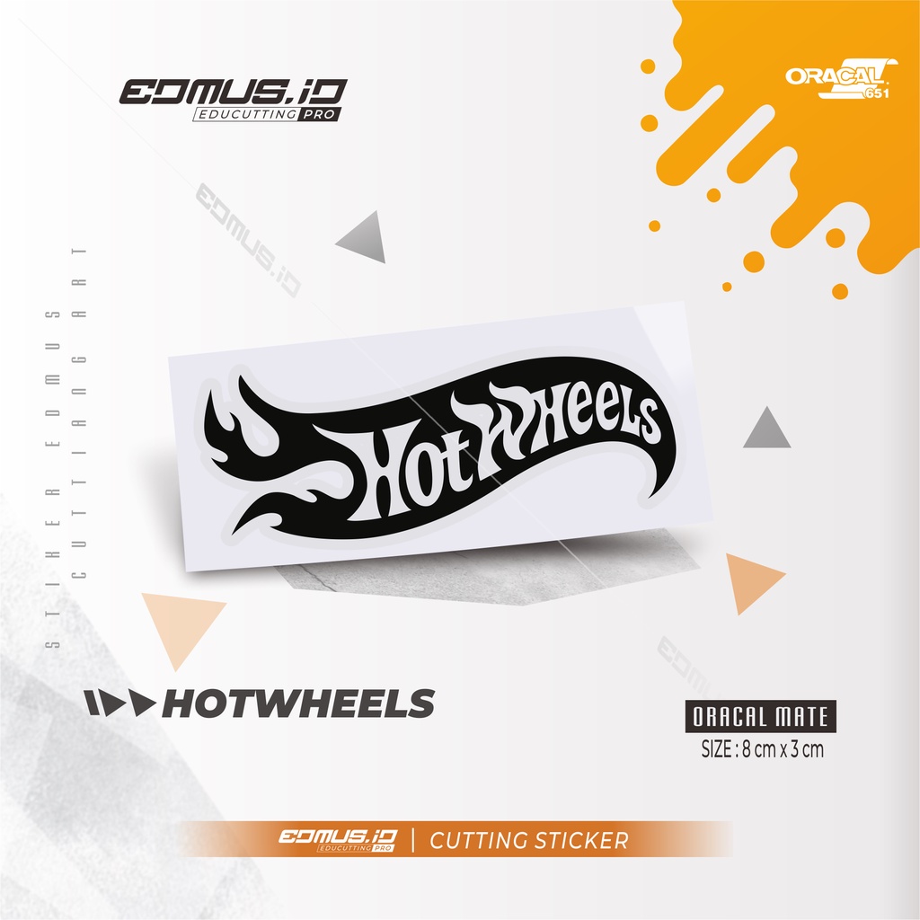 RK Cutting Sticker Hotwheels Cutting Sticker Oracal Premium Motorcycle Sticker Visor Sticker