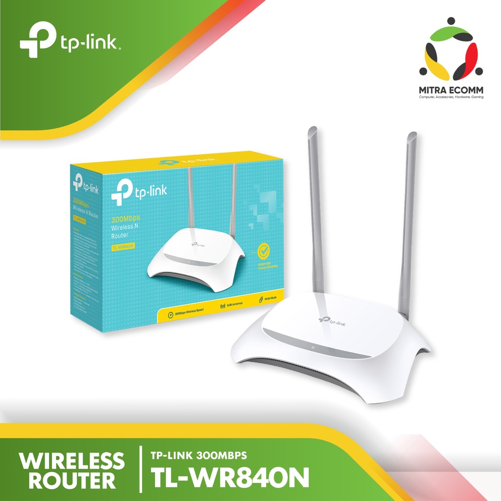 เราเตอร์ไร้สาย TP-LINK TL-WR840N 300Mbps / TL-WR844N / TL-WR820N