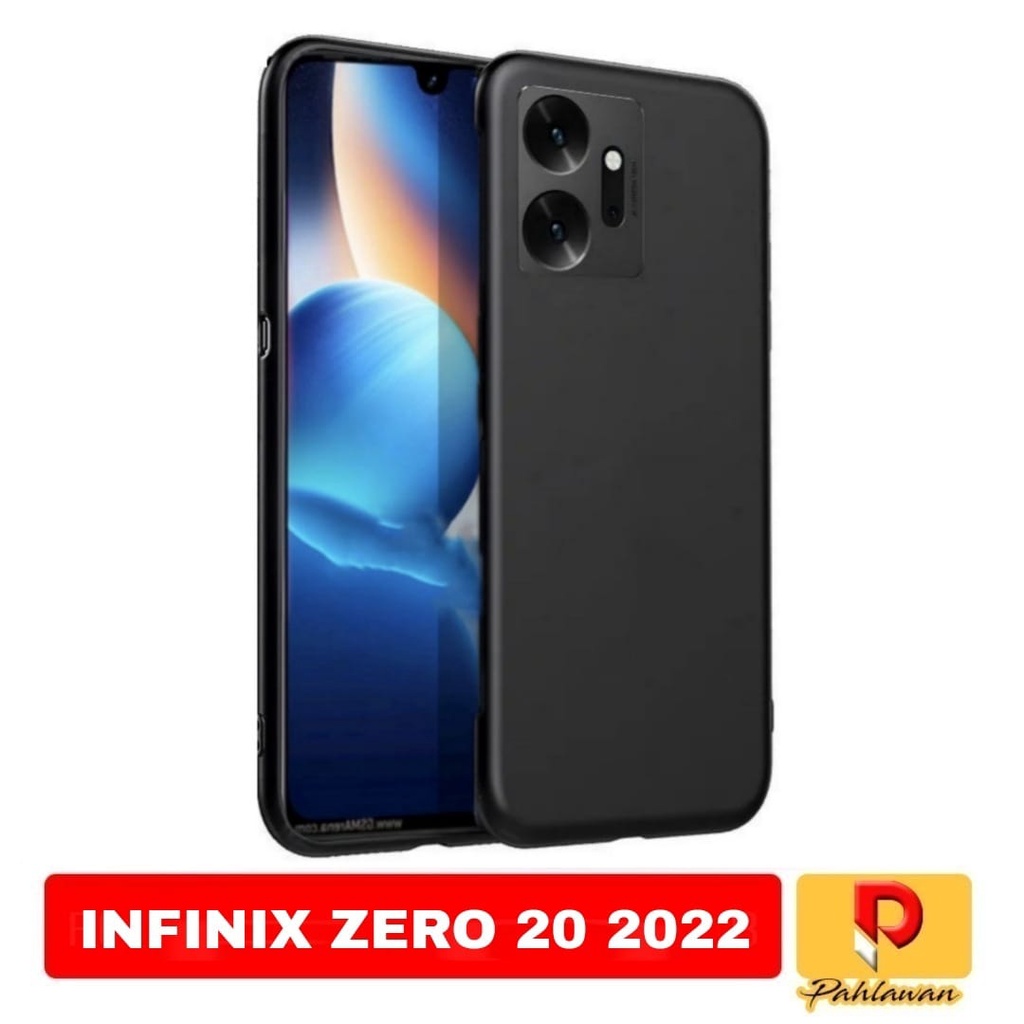 CASE INFINIX ZERO 20 Soft case Ultra Slim matte Premium - INFINIX ZERO 20, สีดํา