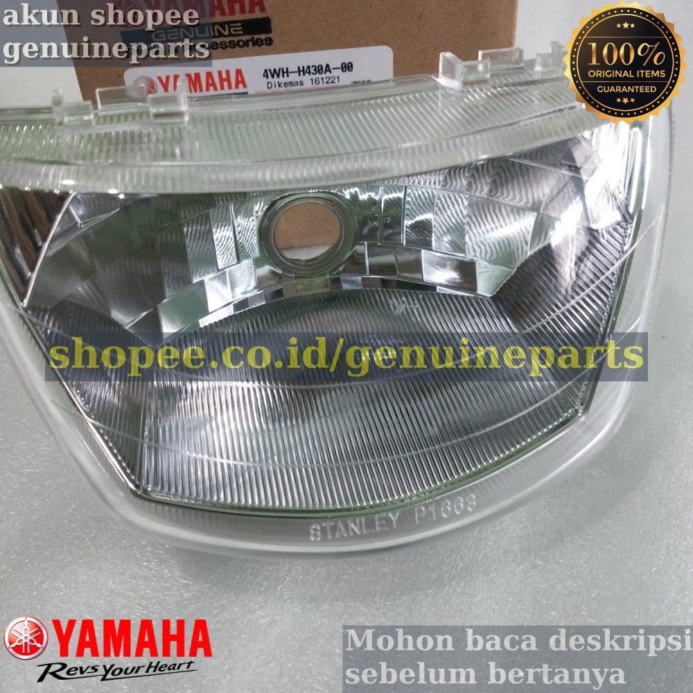YAMAHA F1ZR FIZR 2003-2008 ORIGINAL YAMAHA HEAD LAMP REFLECTTOR