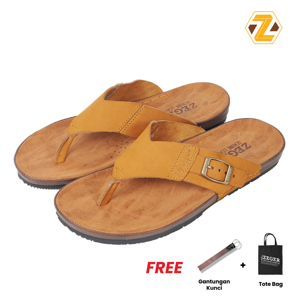 ZEGER รองเท้าแตะหนังผู้ชาย - Viking 956