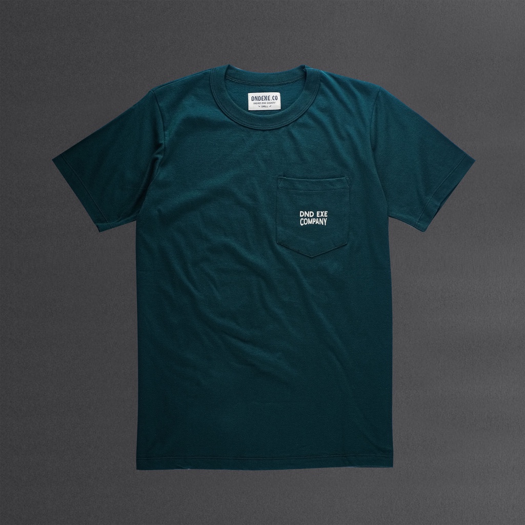 DND EXE Tshirt เสื้อยืดพื้นฐานสําหรับผู้ชาย DND ขวดสีเขียว