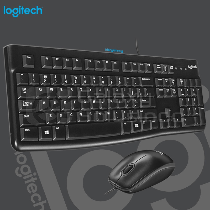 ชุดเมาส์คีย์บอร์ด Logitech MK120
