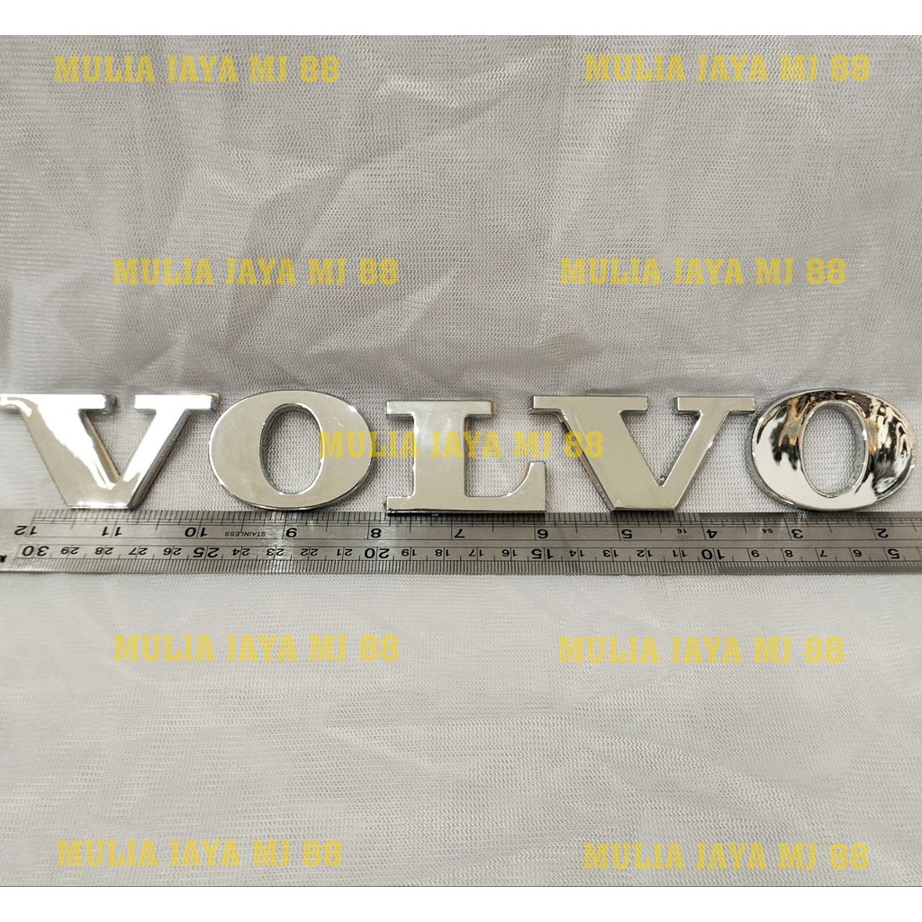 VOLVO Writing/VOLVO Emblem/VOLVO Krum การเขียนนูน/โลโก้ VOLVO