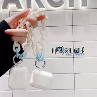 เคสใส แบบนิ่ม พร้อมพวงกุญแจ สําหรับ airpods pro gen 2 1 2 pro 3