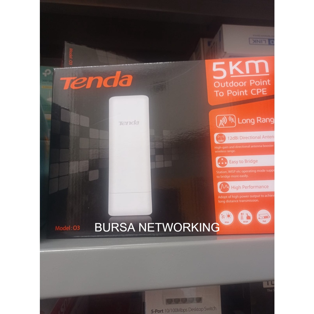 TENDA O3 5KM OUTDOOR Point TO Point CPE