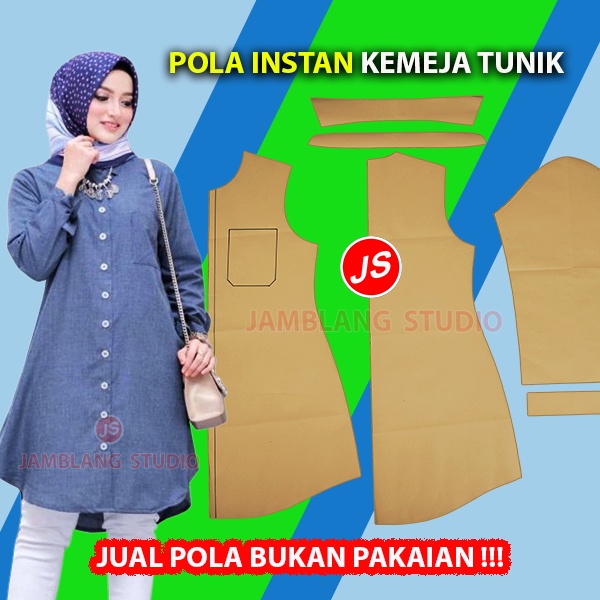 KEMEJA เสื้อคอปกเสื้อลายทันที Simple All Size [9 Size XXS-4XL] ลายทุกขนาด Jamblang Studio