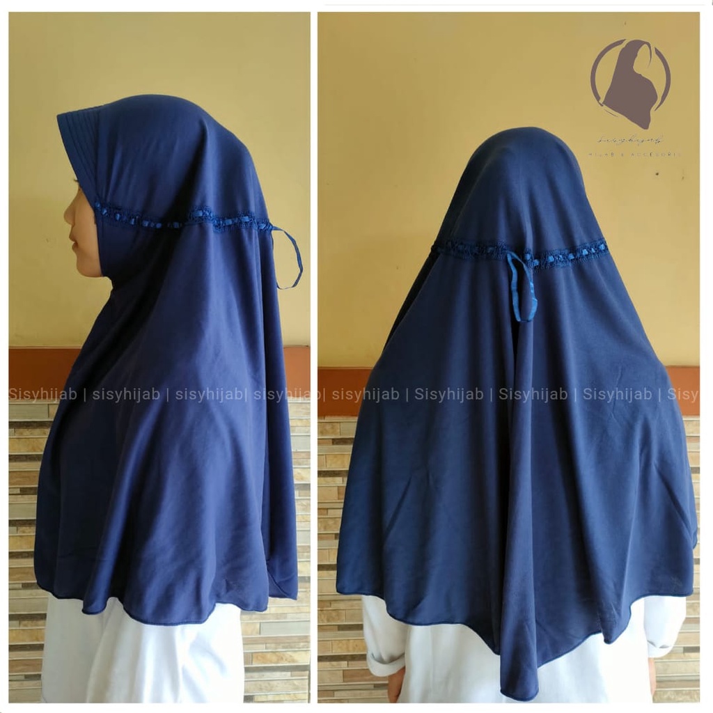 Rabbani Style Jumbo Adult Instant Drawstring Hijab Sisyhijab