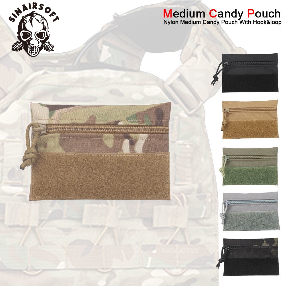 Sinairsoft ยุทธวิธีขนาดกลางแบบพกพา Candy กระเป๋ามัลติฟังก์ชั่กระเป๋ากลางแจ้ง MK3 MK4 เสื้อกั๊กกระเป๋าเป้สะพายหลัง EDC เครื่องมือ