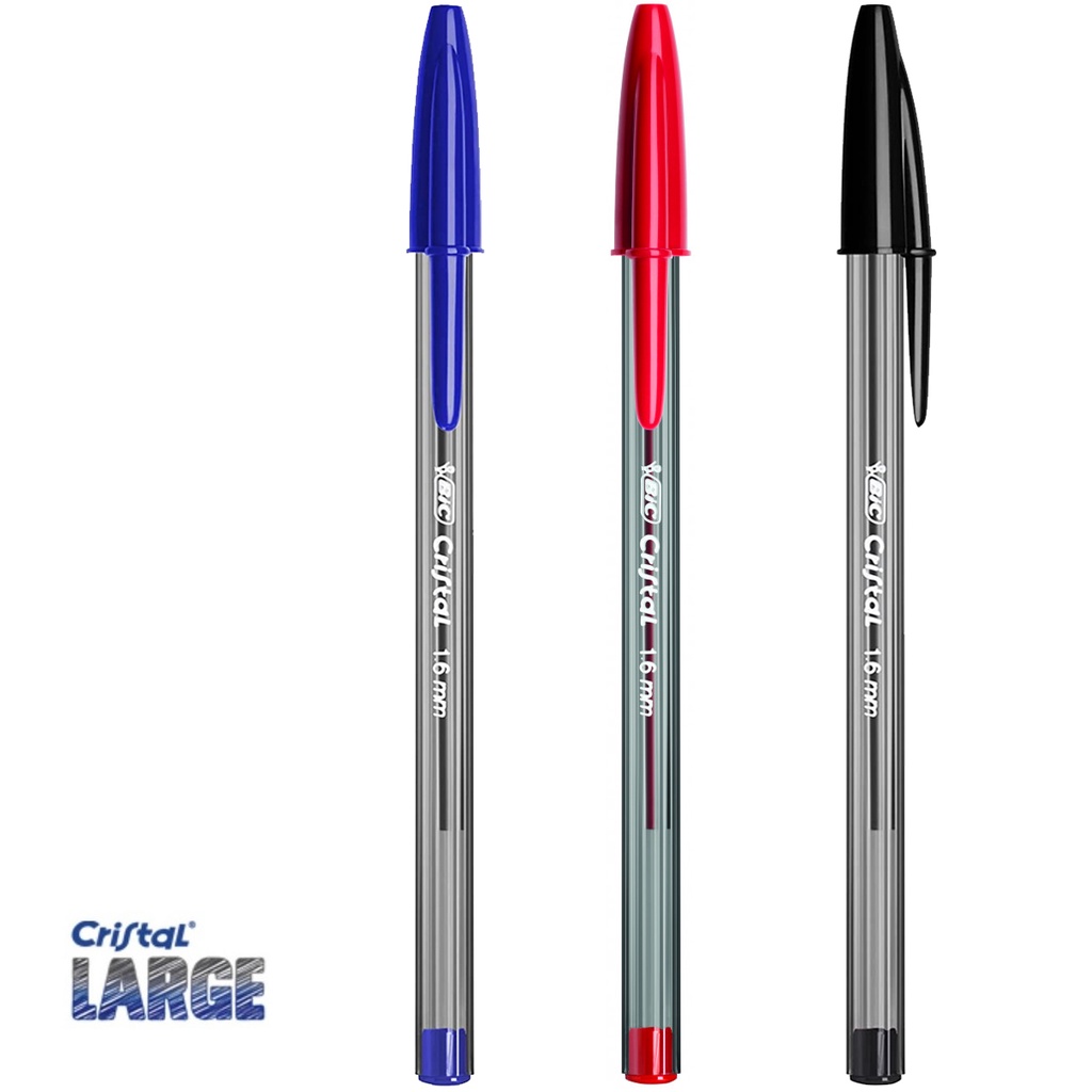 ปากกาลูกลื่น Bic Cristal Large 1.6 มม.