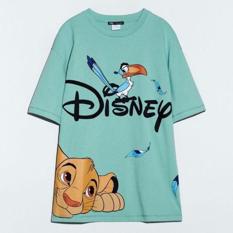 เสื้อยืด INTERESTING the lion king/ZR simba เสื้อยืด/tops/ za*ra x disney / เสื้อยืดผู้หญิง / เสื้อย