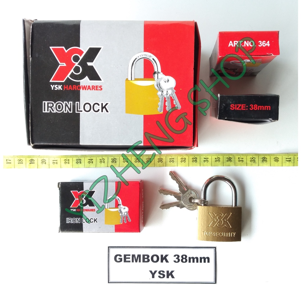 แป้นล็อค YSK 38MM***