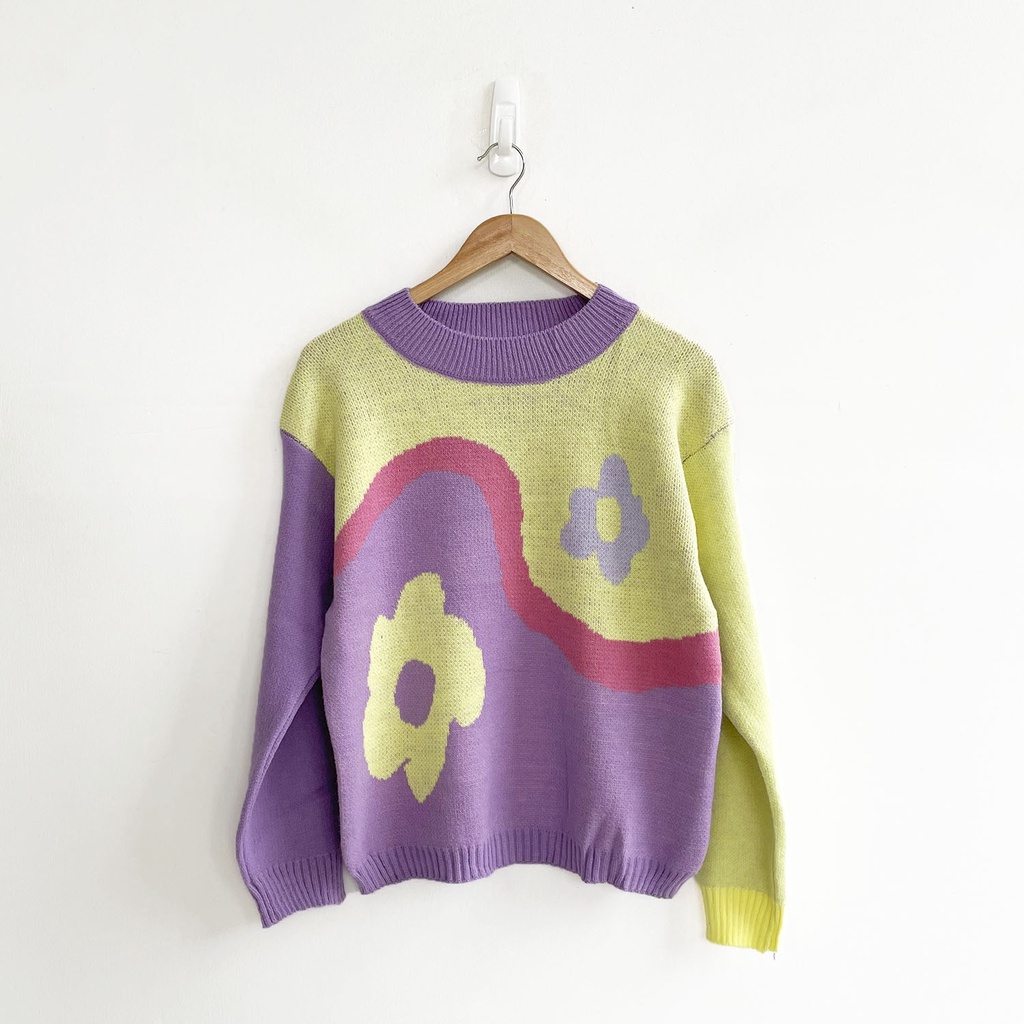 Her Goods Store AB789 เกาหลีด้านนอก/ชุดตัวนอก/เสื้อกันหนาว/เสื้อไหมพรม/เสื้อถักนิตติ้ง/เสื้อถักนิตติ