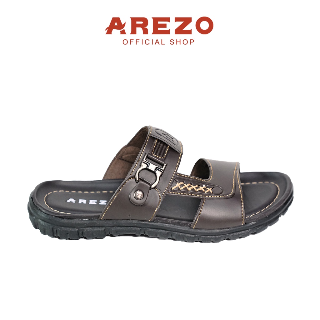 MENS SANDALS/MENS SLOP SANDALS/MENS SLOP SANDALS/MENS LEATHER SANDALS/AREZO SANDALS/SLIDE SANDALS/SA