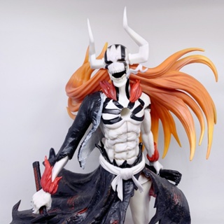 โมเดลฟิกเกอร์ PVC อนิเมะ Bleach Kurosaki Ichigo GK ขนาด 33 ซม. ของเล่นสําหรับเด็ก