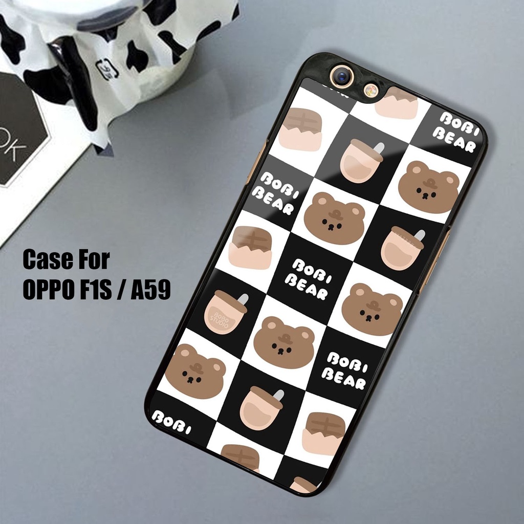 OPPO F1S / A59 Hardcase 2D เคสเคลือบเงา Motif B34R