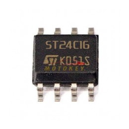 IIC MEMORY 24C16 SMD IC 24C16 SMD MEMORY EPROM IC STICK MEMORY TV 24C16 24 C 16 SMD จําหน่ายสต็อก