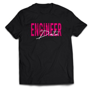 เสื้อยืด พิมพ์ลายโปรแกรมเมอร์ Coding DATA ENGINEER สําหรับผู้ชาย และผู้ใหญ่