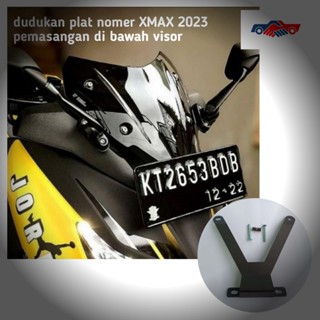 ใหม่ XMAX 2023 ตัวยึดแผ่นป้ายทะเบียน อเนกประสงค์