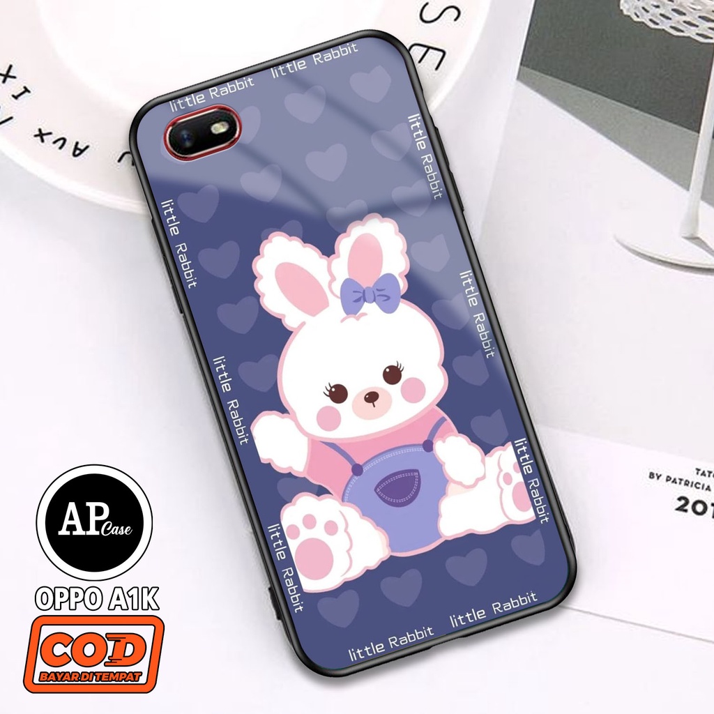 OPPO A1K Hardcase 2D เคสเคลือบเงา Motif B34R