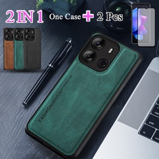 2 IN 1 เคสหน้าจอเซรามิค พิมพ์ลาย สองชิ้น สําหรับ Infinix Smart 7 X6515 X6517