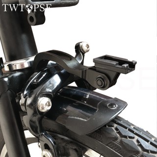 Twtopse อุปกรณ์เมาท์ขาตั้งไฟ CATEYE สําหรับรถจักรยานแบบพับ Brompton VOLT200 300 400 800 AMPP400 500 800 1100