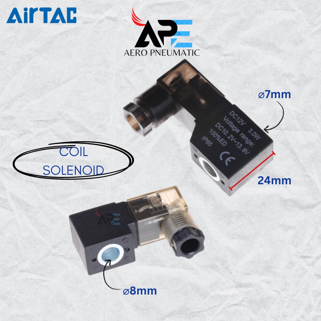 โซลินอยด์วาล์วสําหรับ TYPE 4V110-06 / 4V120-06