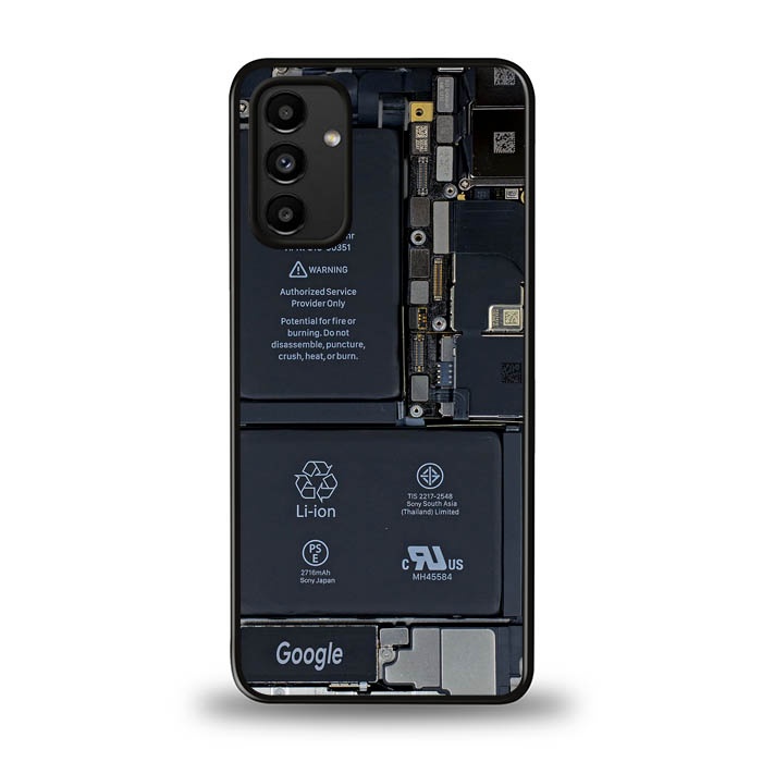 เคส Samsung Galaxy A13 A12 A11 A02s A03s 5G Electric Google DF56