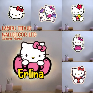 โคมไฟติดผนัง หลอดไฟ LED รูป Hello Kitty