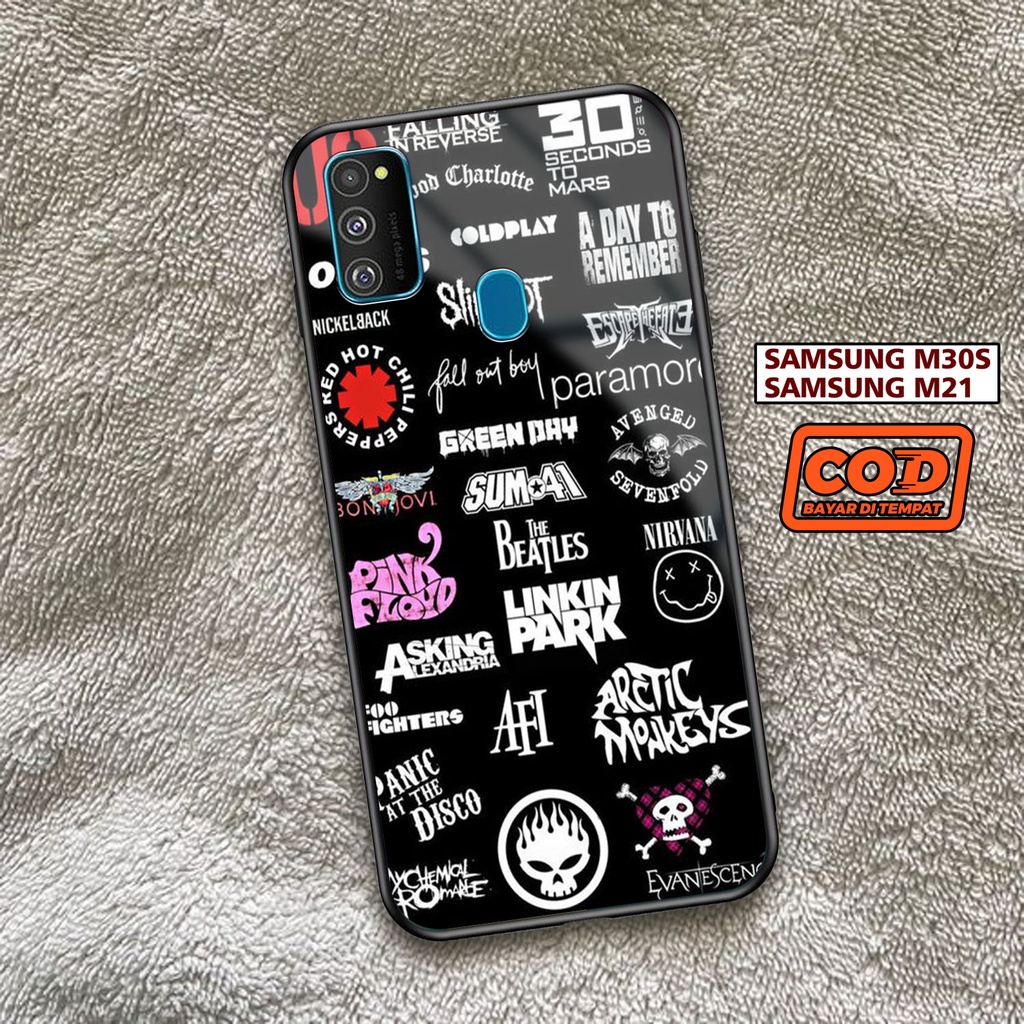 HP SAMSUNG M30S / M21 Hardcase 2D Glossy Case [AE37MBLR Motif] Last - Phone Case - Phone Case - Phon