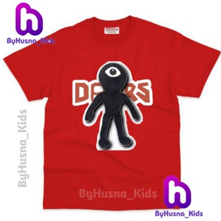 Roblox DOORS เสื้อยืดเด็ก ROBLOX DOOR DOORS UNISEX เด็กวัยหัดเดิน วัสดุพรีเมี่ยม