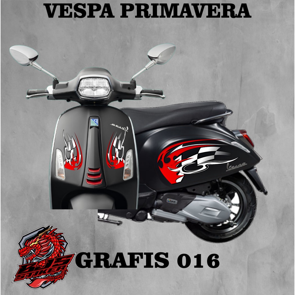 / สติ๊กเกอร์ VESPA / VESPA STRIPING / สติ๊กเกอร์ VESPA TRANSPARENT / VESPA LIST vespa primavera / ve