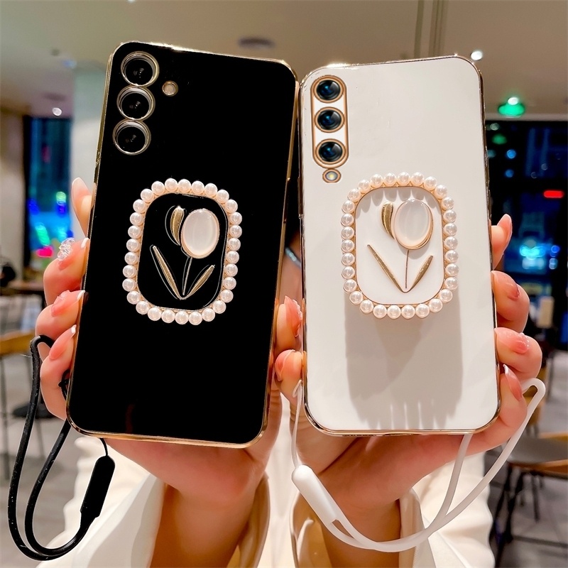 Square Bracket สําหรับ Samsung A06 A16 A26 A36 A56 A05 A05s A15 A25 A35 A55 A04 A04s A14 A24 A34 A54 5G A04e