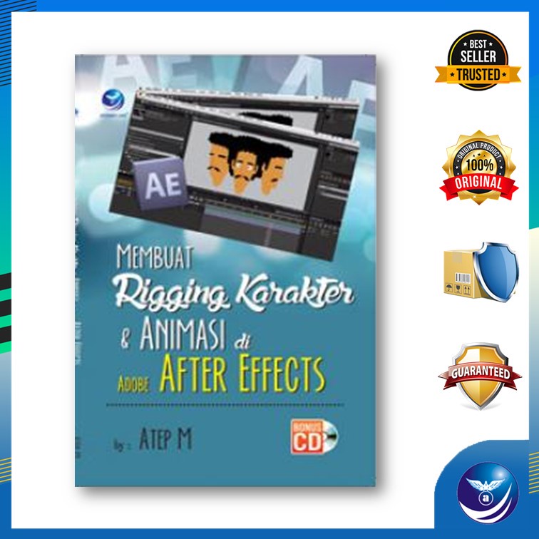 ทําตัวละครและแอนิเมชั่น Riggings ใน Adobe After Effects+cd