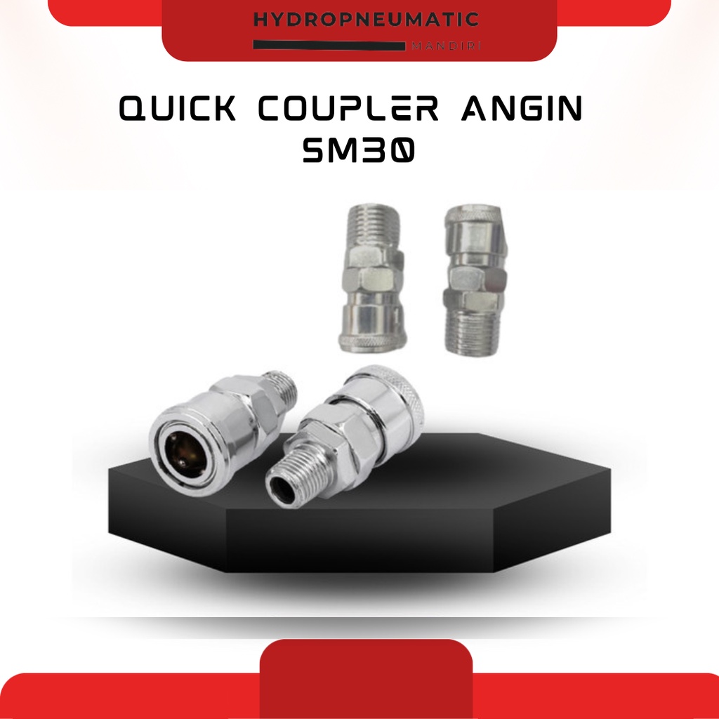 SM 30 QUICK COUPLER ANGIN ชาย CONNECTOR SM-30