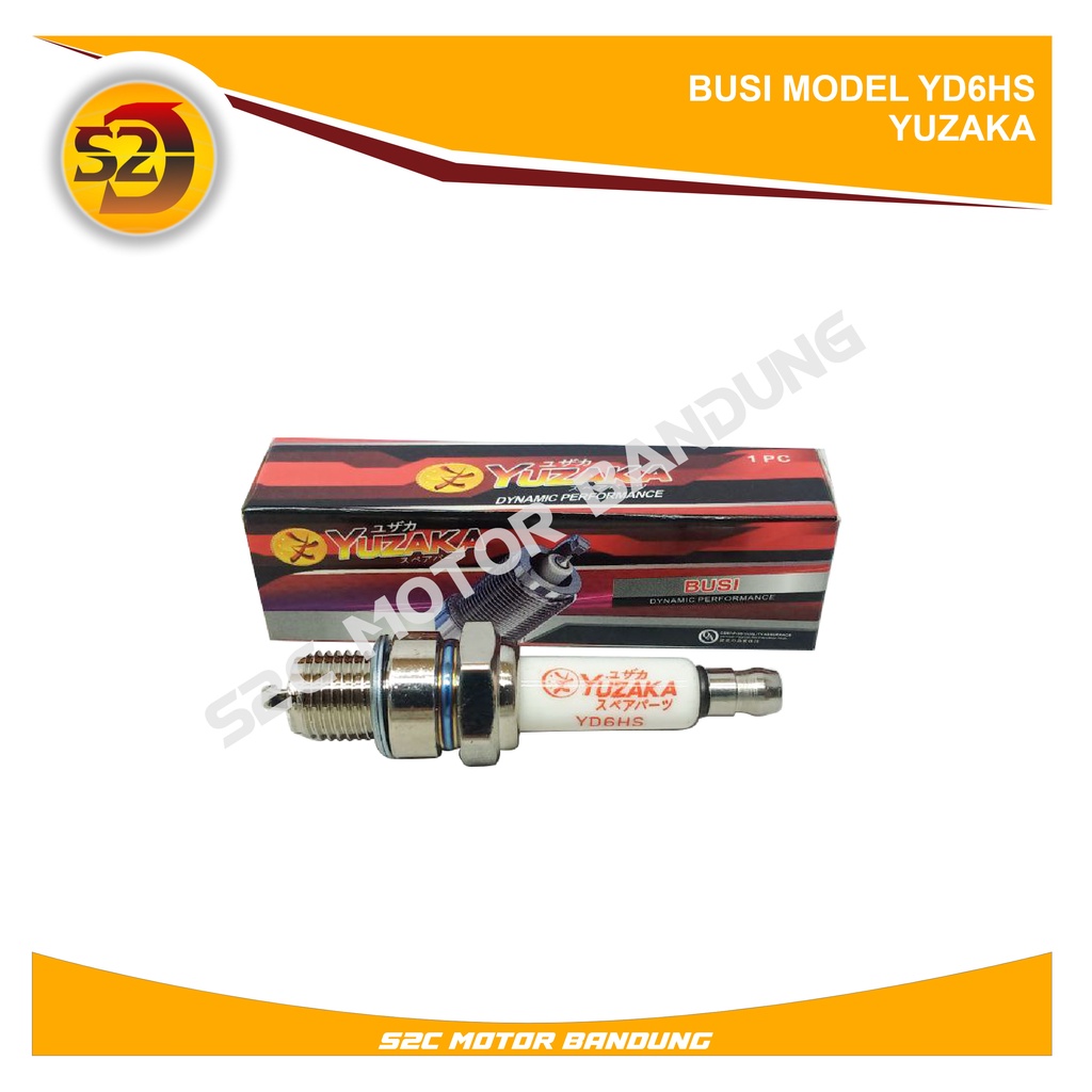 OVERSIZE SPARK PLUG MODEL YD6HS SUPRA GRAND MIO VEGA R YUZAKA