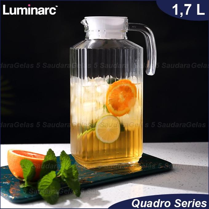 Luminarc Pitcher Quadro 1.7L/Luminarc Glass Pitcher/กาต้มน้ํา/Pitcher