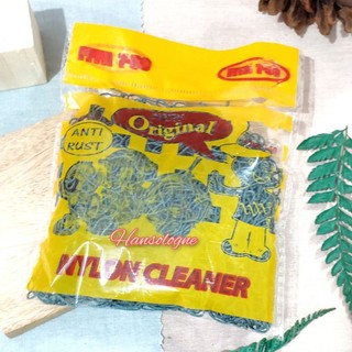 Sabut cuci piring jaring bahan nylon steel wool Antikarat