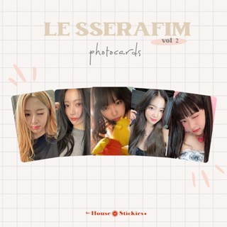 Le Sserafim โฟโต้การ์ด แบบไม่เป็นทางการ Vol 2 (Gf Selca Ed.)