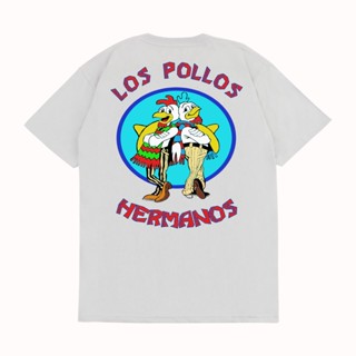 เสื้อยืด พิมพ์ลายภาพยนตร์ Los POLLOS HERMANOS BREAKING BAD