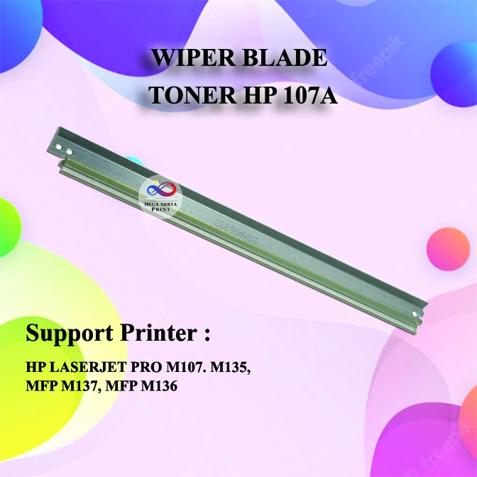 ใบปัดน้ําฝน HP 107A M107. M135, MFP M137, MFP M136