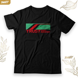 เสื้อยืด พิมพ์ลาย Trust SPORTS MANAGEMENT RACING JAPAN JDM DISTRO สําหรับผู้ชาย