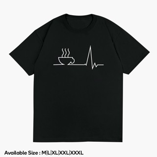 ใหม่ Kaos Distro Heartbeat คุณภาพพรีเมี่ยม สําหรับผู้ชาย และผู้หญิง