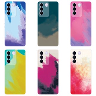 เคส Vivo V27 Pro เคสซิลิโคน TPU ฝาหลัง Vivo V27 V27Pro เคสโทรศัพท์ ลายการ์ตูน แบบนิ่ม