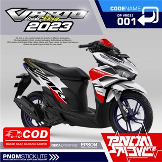 สติกเกอร์รูปลอก ลาย Vario 2023 Fullbody Dekal สําหรับติดตกแต่ง