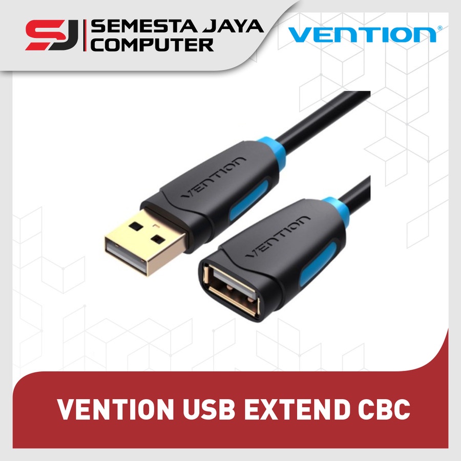 Vention CBC 1.5M สายต ่ อขยาย USB ความเร ็ วสูงพิเศษ M/F