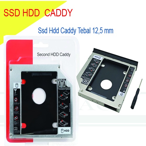 HDD CADDY 12.5 MM THICK แล็ปท็อป HDD