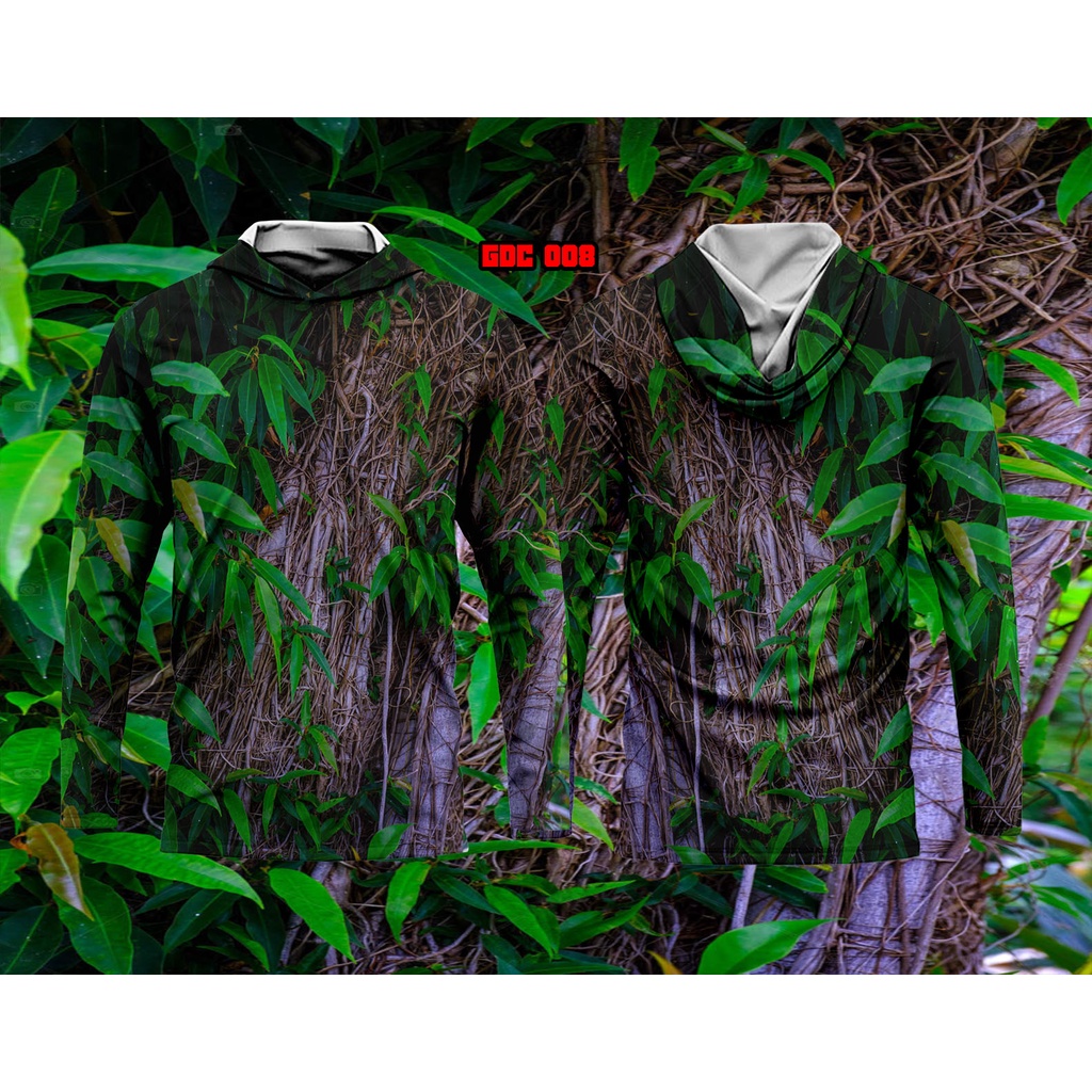 NATURAL CAMO HUNTING SHIRT / CAMO HOODIE